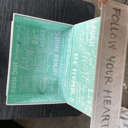 Inspirational Quotes Storage Box