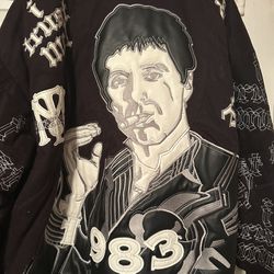 Vintage Scarface Rare Embroidered Jacket 