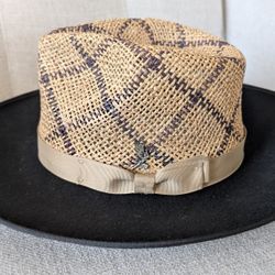 Official Carlos Santana - Straw Fedora - Hand Woven - Hecho En Mexico!