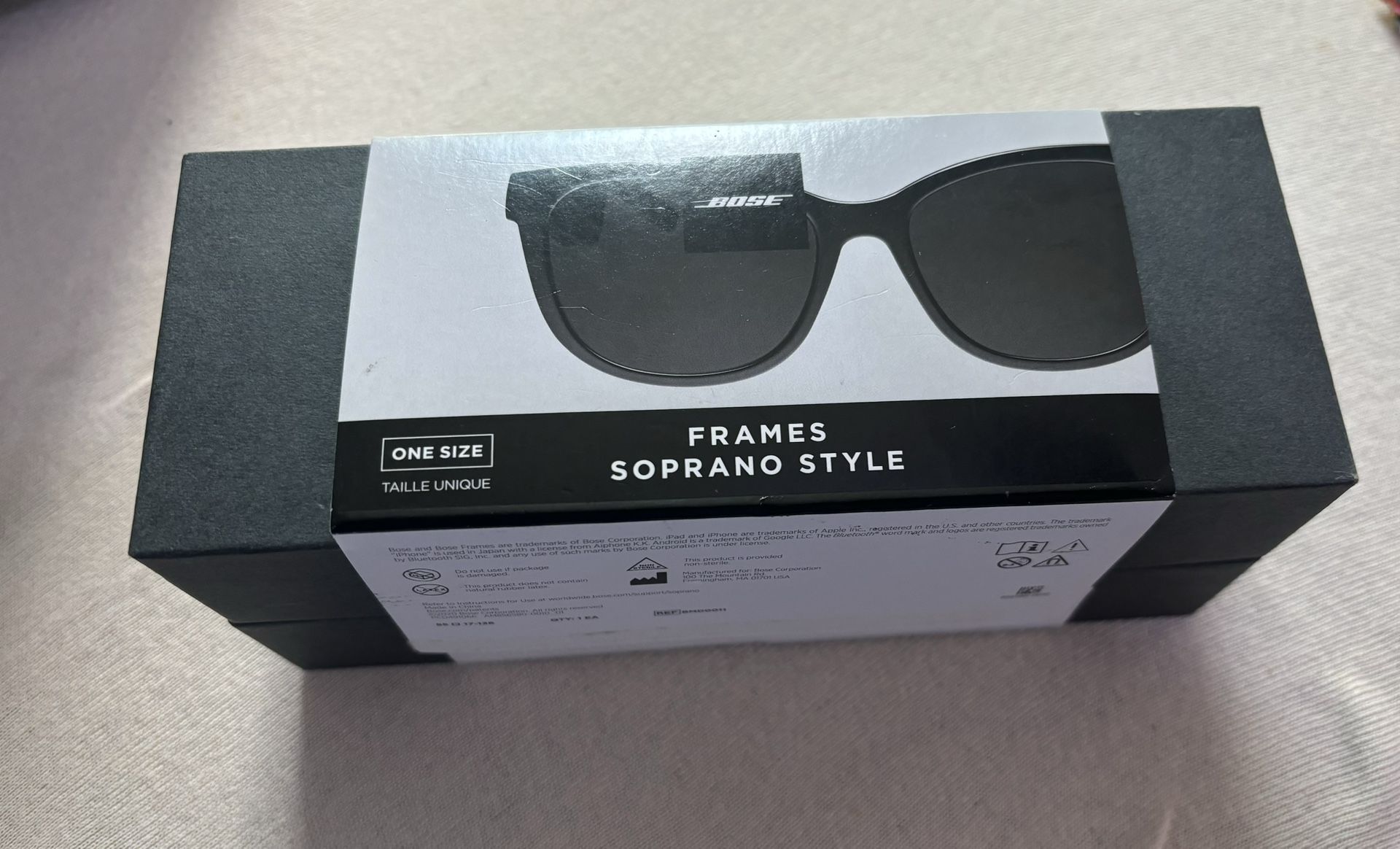 Bose Frames Tenor Unisex  Mirrored Polarized Black sunglasses With Bluetooth