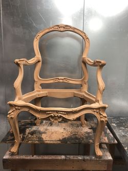 Carved chair