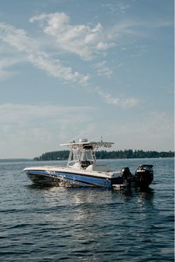 Scarab 302 center console