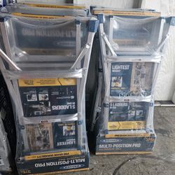 Werner MULTI-POSITION PRO Ladder New Never Used $165  Each 