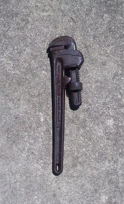 Vintage Ridgid 14" Pipe Wrench