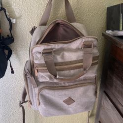 Barley Used Ergo baby Diaper Bag