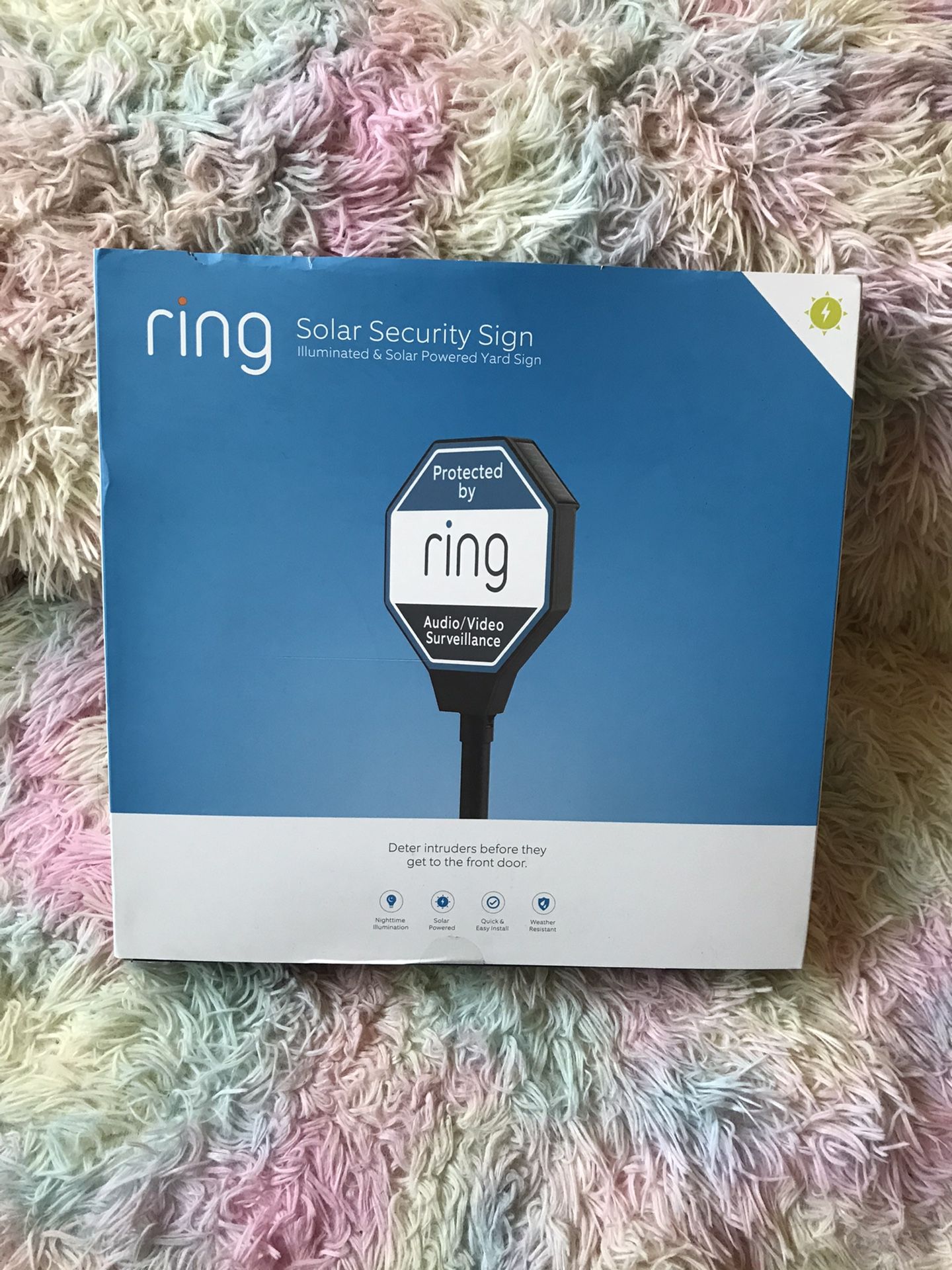 Ring Solar Security Sign