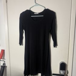 Black Shrug Dress