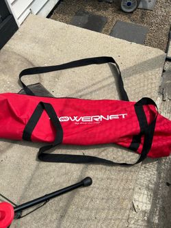 Power net baseball/softball hitting net