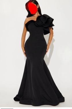 Black gown
