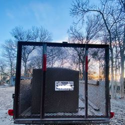 Utility Trailer with Ramp Gate