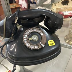 80s Unique Vintage Rotary Bell Telephone