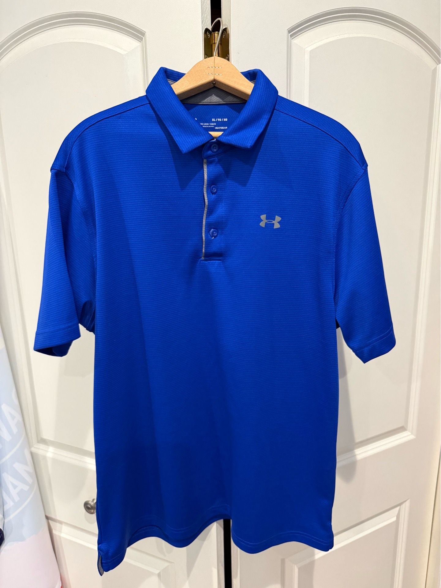 Under Armour Heatgear - Men's Tech Polo - Blue XL