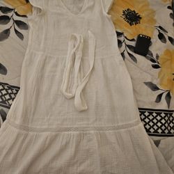 White Summer Dress 