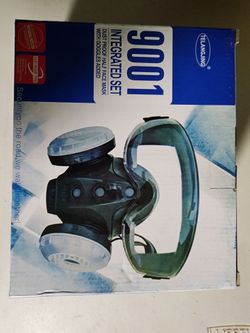Dust Proof half face mask whith goggles added
