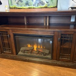 Electric Fire Place/tv Stand
