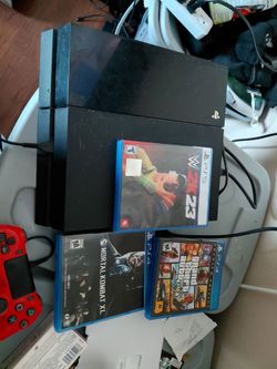 Playstation  4 was three game