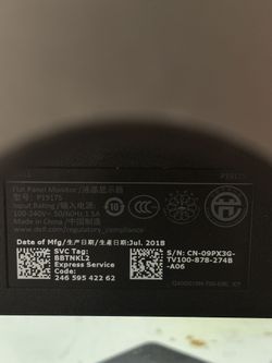 Used Dell OptiPlex 3040 tower and a Dell monitor