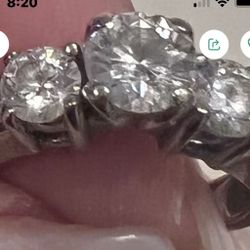 Amazing diamond engagement or wedding ring -ITS A DEAL 