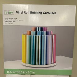 Simply Tidy Vinyl Roll Rotating Carousel