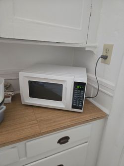 White microwave small