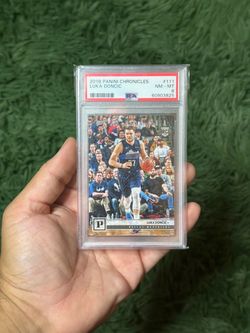 2018 PANINI CHRONICLES LUKA DONCIC PSA 8