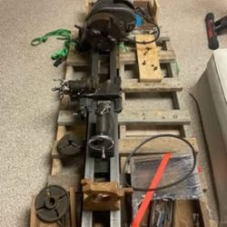 Alas Metal Lathe And Tools And Extras
