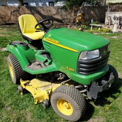 John Deere lawn and garden tractor X485