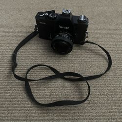 Vivitar 220/Sl Camera + Lenses + External Flash