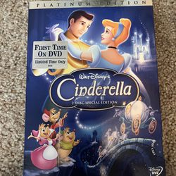 Walt Disney Cinderella DVD 