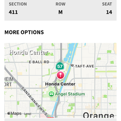 Nine inch nails concert ticket