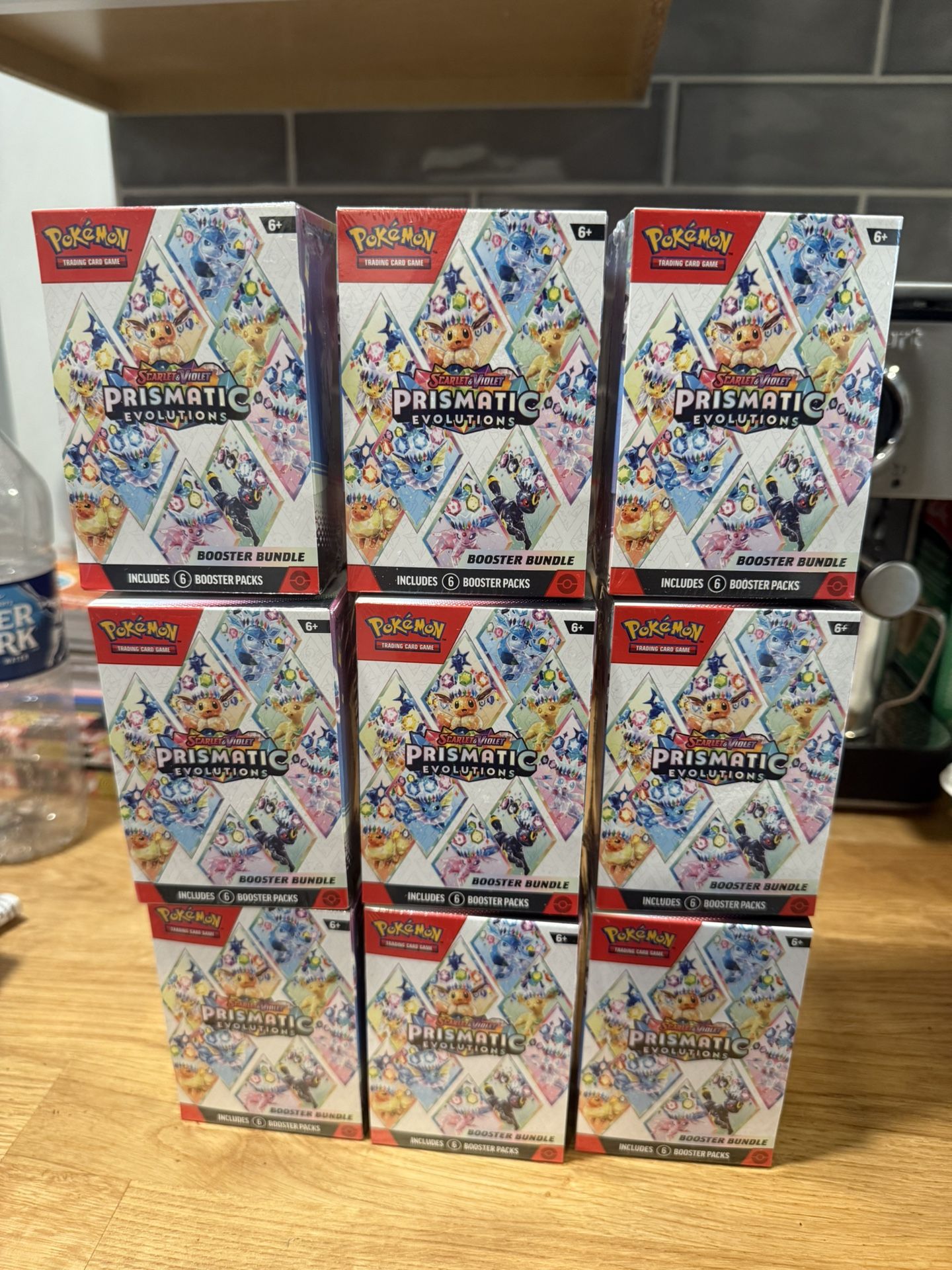Pokemon Prismatic Evolutions Booster Bundle