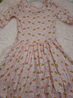 Girls dot dot smile dress size 7