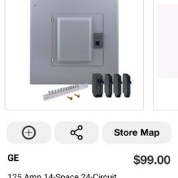 125 Amp Electrical Panel