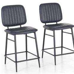 Counter Height 24" Bar Stools Set of 2