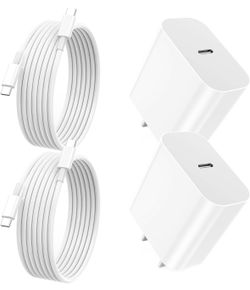 iPhone 15 Charger Fast Charging,20W Apple iPad USB C Fast Charger,2Pack USB C Wall Charger Block for iPhone 15/15 Plus/15 Pro/15 Pro Max, iPad Pro
