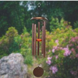 The Copper vein finish is dark brown finish with veins of black.

One of Shenandoah Melodies windchimes remarkably popular colors.

Sounds Beautiful 