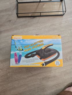 Electric air pump for Stand Up Paddle Board - new in box