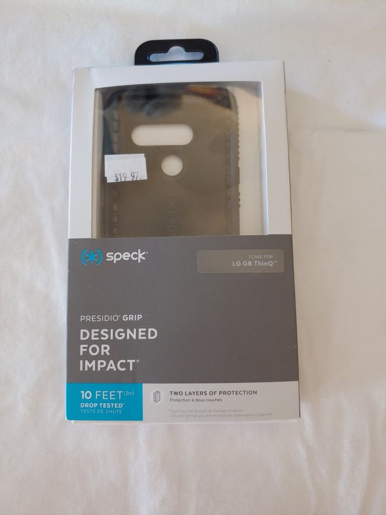 Speck LG G8 impact resistant case navy blue