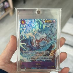 One Piece Enel Card Trade for Monkey D Luffey