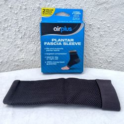 (1) Airplus Plantar Fascia Sleeve - Size: (8.5-13 in Men's) (10 & Up in Women's) • Medical Support Sleeves, Foot Aid, Plantar Fasciitis, Health Beauty