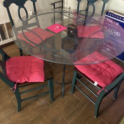 Table And 4 Chairs 