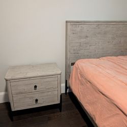 Queen Bedframe With USB 