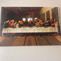 Last supper Jesus painting