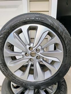 18" rims and tires,like new