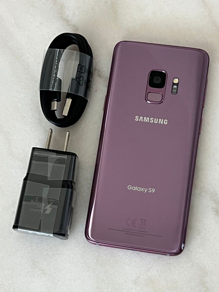 Samsung Galaxy S9 , Unlocked for all Company Carrier , Excellent Condition Like New
