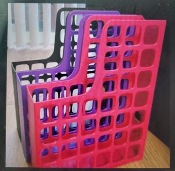 Oxford DecoFile Plastic Magazine Files