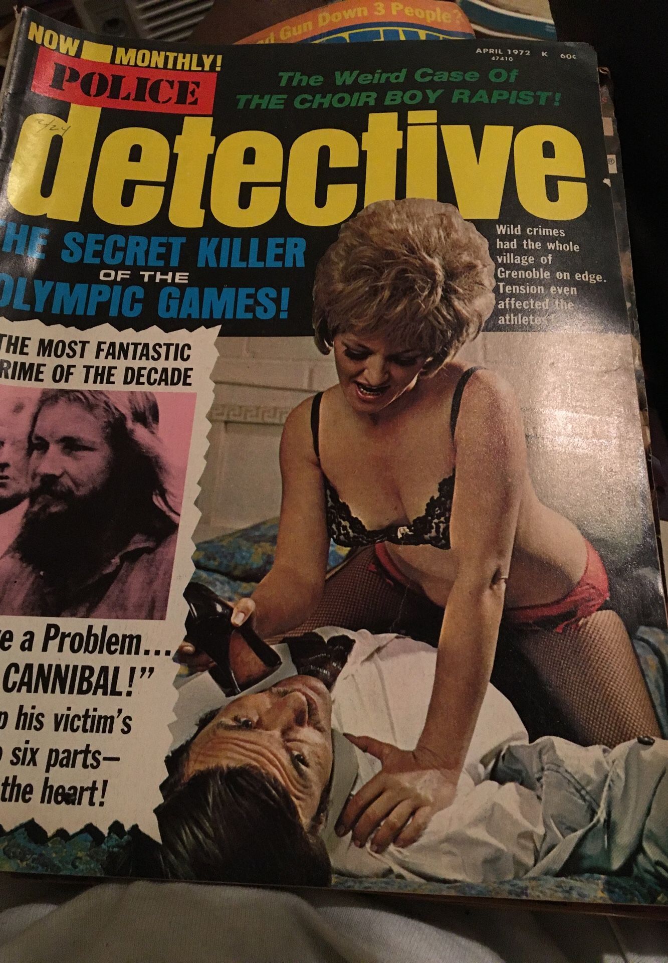 True detective magazines vintage 1970s