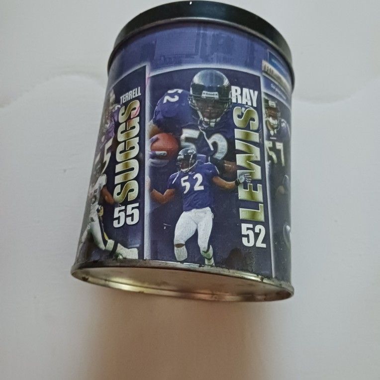 Baltimore RAVENS Tin CAN
