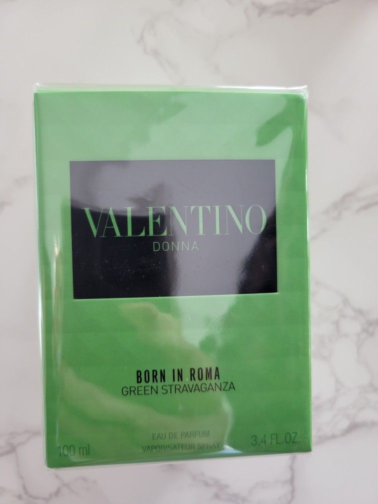 Valentino Perfume-Donna, Born in Roma Green Stravaganza EDP, 3.4 fl oz, NEW