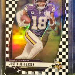 Justin Jefferson Ssp Checkerboard